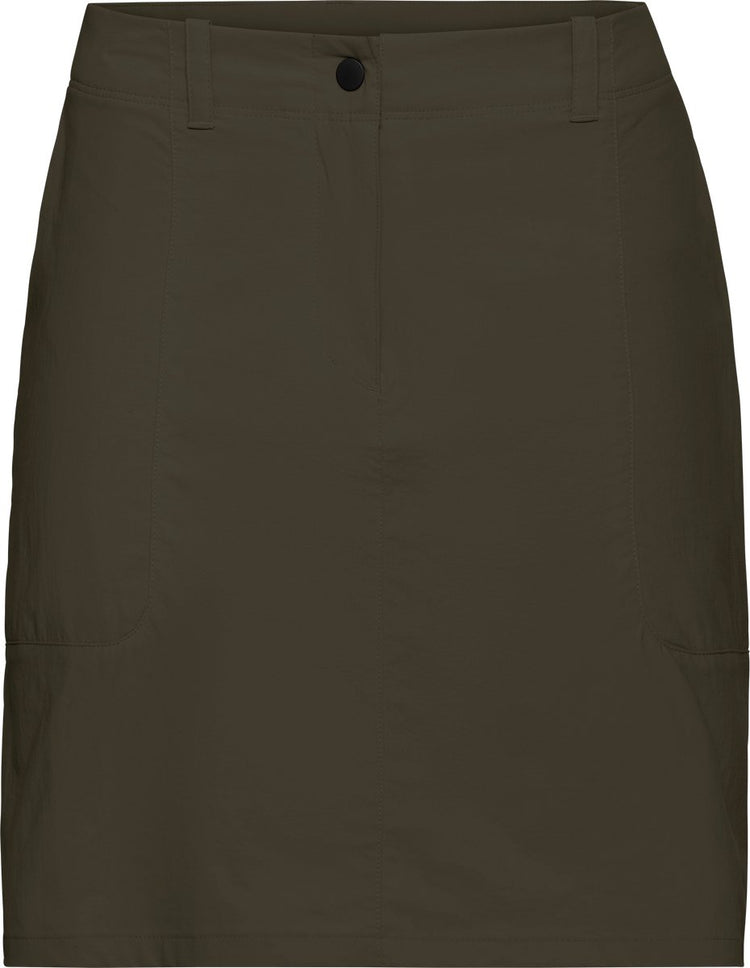 Jack Wolfskin Desert Skort W Jupe d'extérieur pour femme - Mousse d'obsidienne
