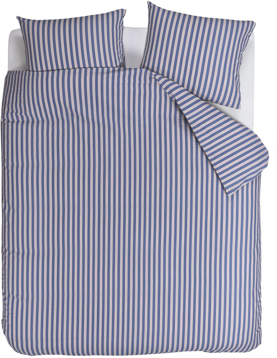Bedinghouse Veya housse de couette - double - 200 x 200 220 cm - bleu