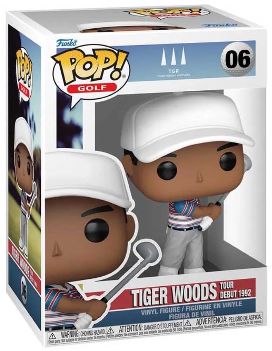 Funko - Tiger Woods - vague pop n° 06 - début de tournée 1992