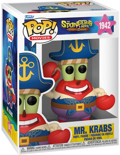 Funko Bob l'éponge Schwammkopf le film Bob l'éponge - M. krabs (pop! films) figurine en vinyle 1942 unisexe pop! - neutre - standard