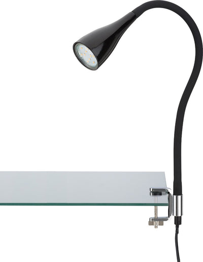 Briloner elasti - lampe à pince - lampe de chevet - avec cordon - avec interrupteur marche/arrêt - spot à pince flexible - blanc chaud 3000k - 3w - 250 lm - ip20