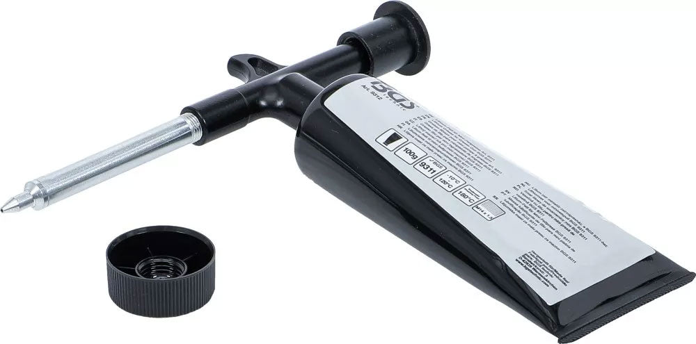 Mini pistolet graisseur Bgs technic avec graisse au lithium tube de 100 g