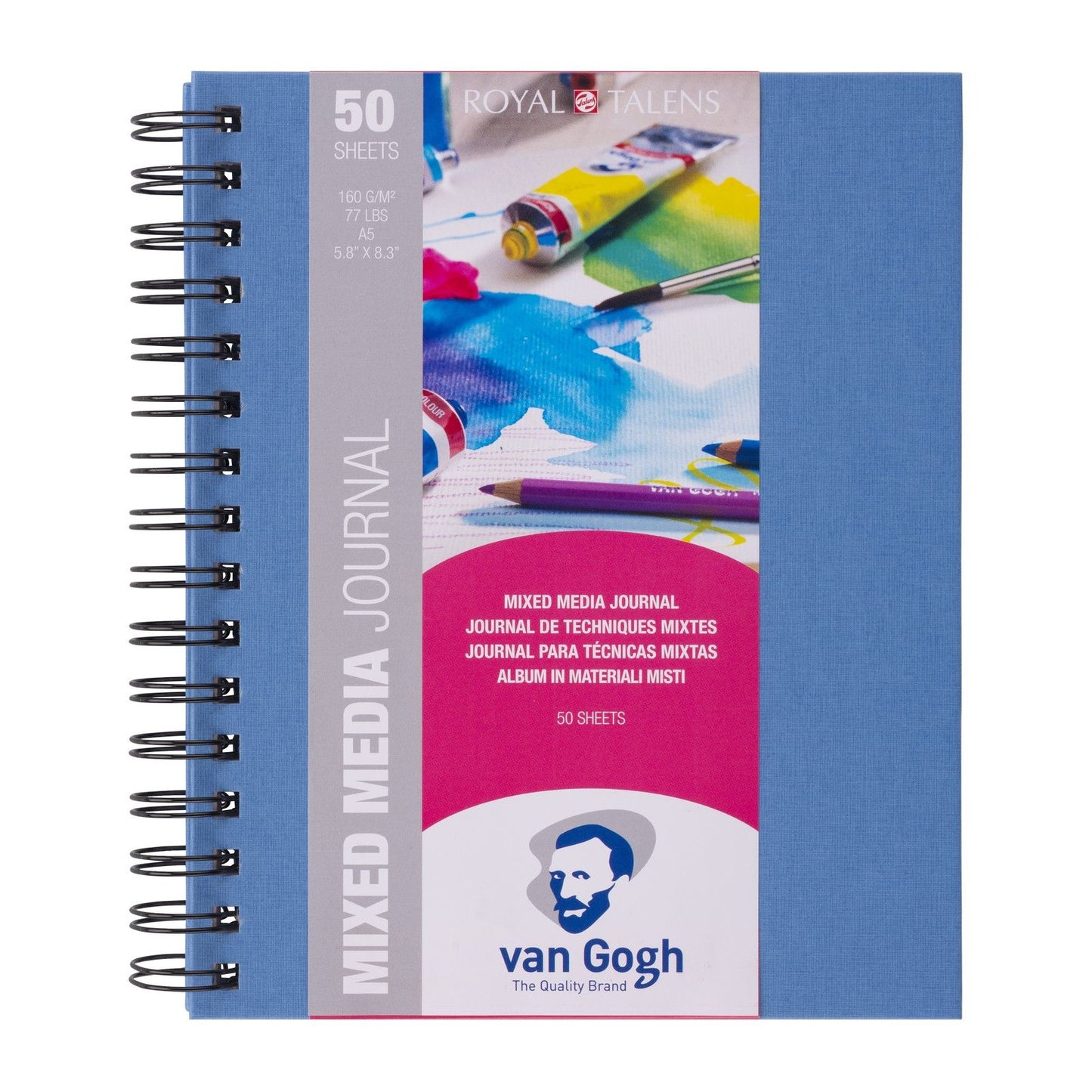 Van Gogh • journal multimédia a5 160 g 50 feuilles
