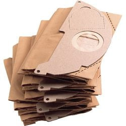 Sacs à poussière mv2 kärcher marron 5 pièces
