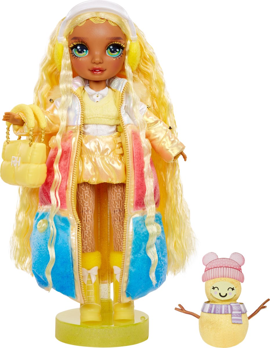Rainbow High Rainbow High Winter Wonderland Pop Sunny Geel