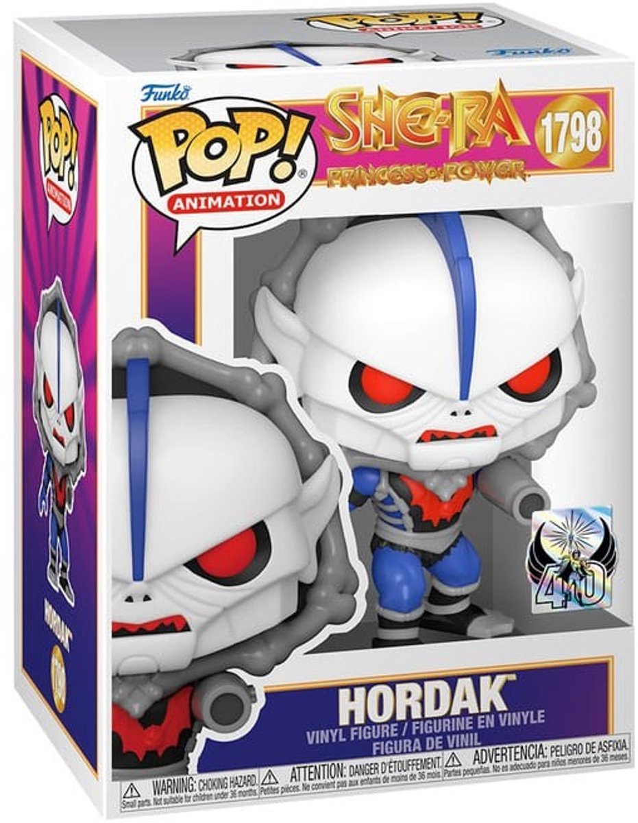 Funko maîtres de l'univers she-ra - figurine en vinyle Hordak 1798 pop ! multicolore unisexe