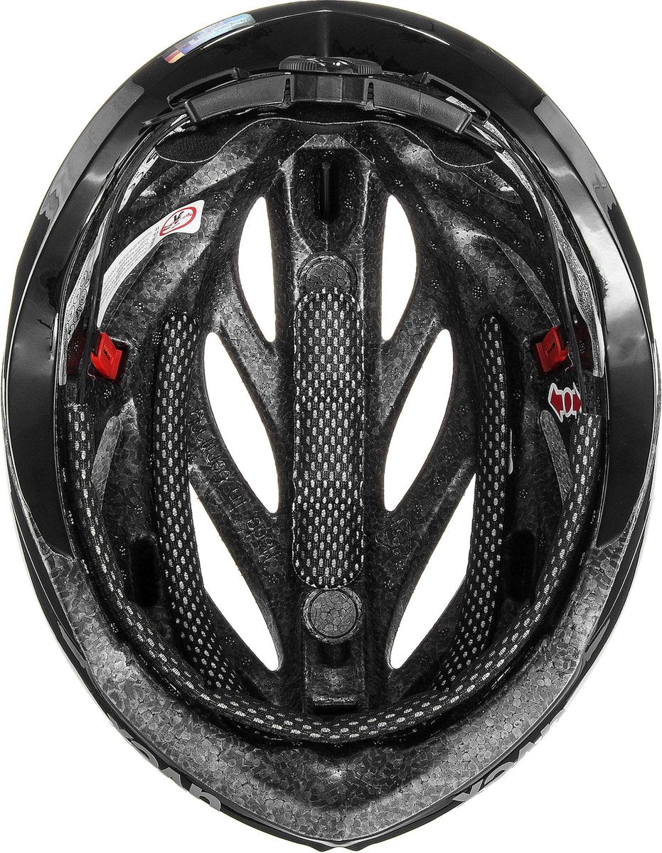 Uvex boss race casque de vélo noir - unisexe - taille 52-56
