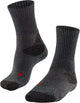 Falke tk-x expédition rembourrage ultra épais laine matériau fonctionnel chaussettes de randonnée hommes gris - taille 42-43