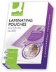Pochette de plastification Q-connect 2x 125 microns 65x105mm 100 pièces
