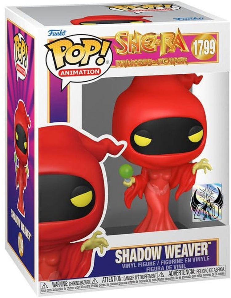 Funko maîtres de l'univers she-ra - figurine en vinyle shadow weaver 1799 pop unisexe ! - multicolore - standard