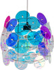 Rl live your light reality iride - lampe suspendue - transparent irisé - excl. 1x e27 4 w - montage au plafond - réglable en hauteur