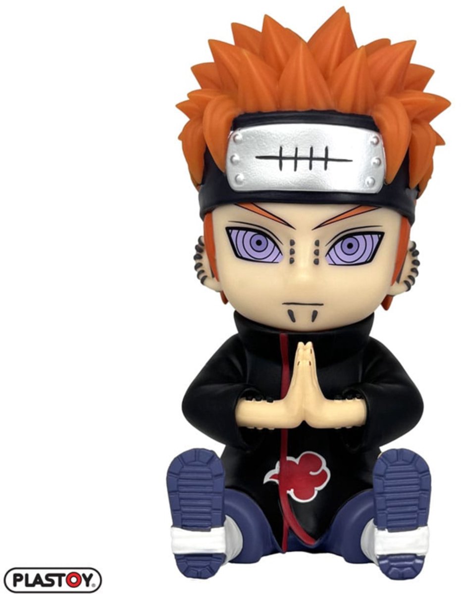 Plastoy naruto shippuden : tirelire douleur 15 cm