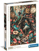 Clementoni - puzzle - 1000 pièces - une journée au pays des merveilles - collection de haute qualité