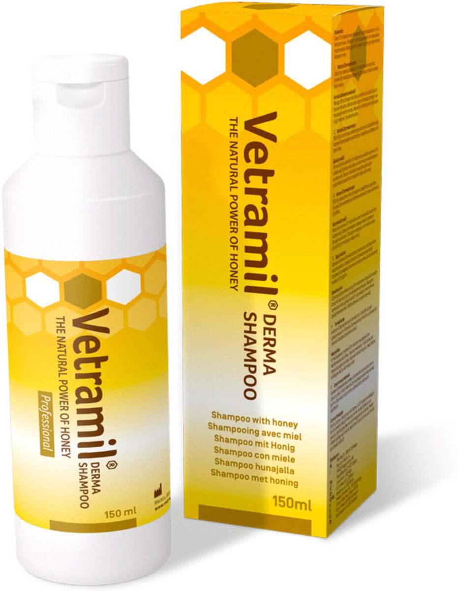 Shampooing à la derme vetramil