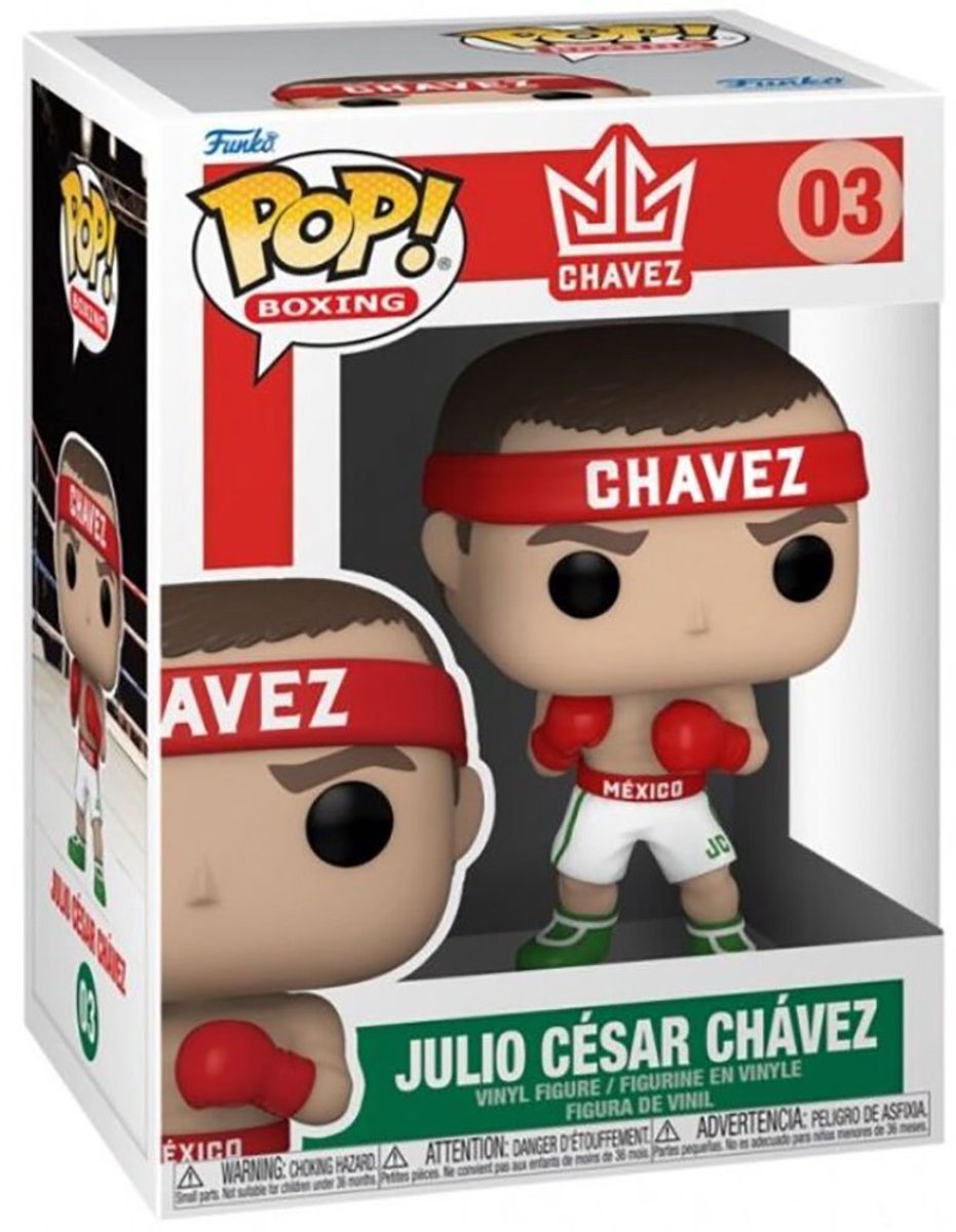 Funko-pop ! boxe sportive : Julio Cesar Chavez #03