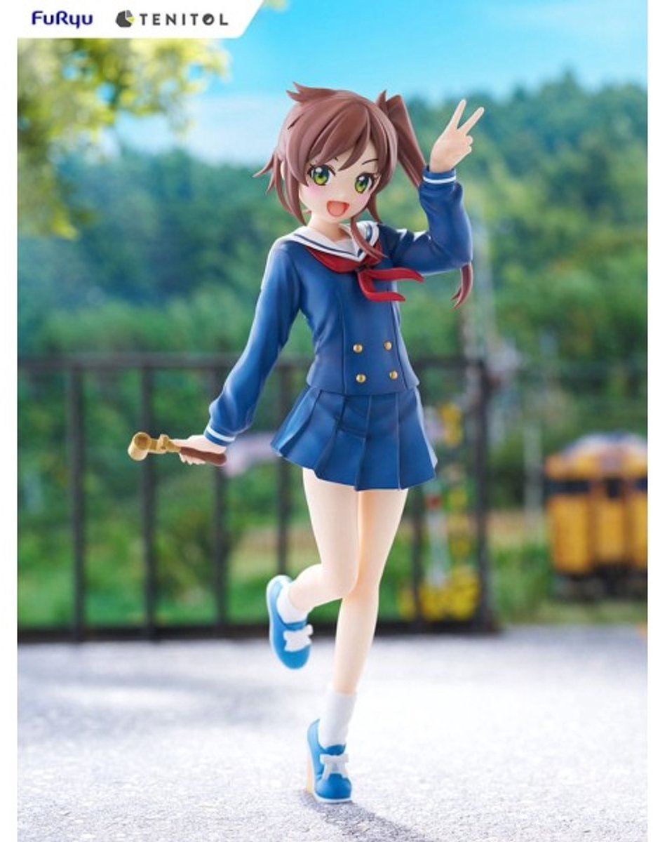 Furyu train jusqu'au bout du monde statue pvc tenitol shizuru chikura 21 cm