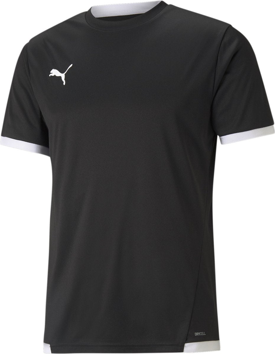 Maillot de sport homme Puma teamliga jersey - noir- blanc