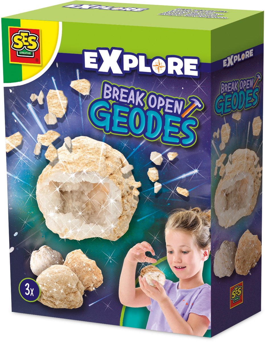 Ses explore les géodes ouvertes