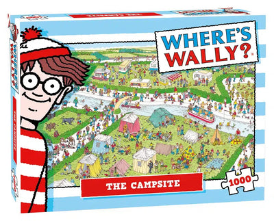 Puzzle de cadeaux beaucoup de cadeaux où apos; S wally camping 1000 pièces
