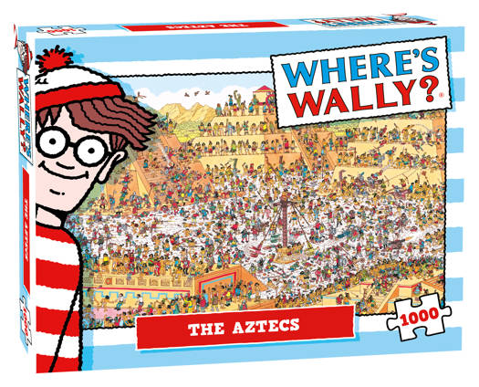 Puzzle de cadeaux beaucoup de cadeaux où apos; S wally les aztèques pyramide 1000 pièces