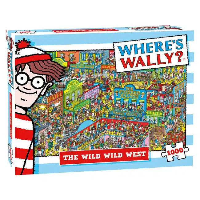 Puzzle de cadeaux beaucoup de cadeaux où apos; S wally the Wild Wild West 1000 pièces