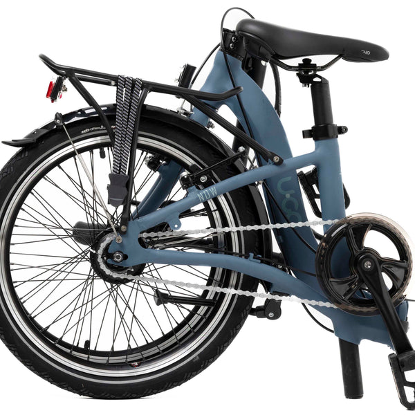 UGO Vélo pliant 20" U-Go Now i7 avec entrée basse Nexus 7 vitesses V frein bleu de Prusse