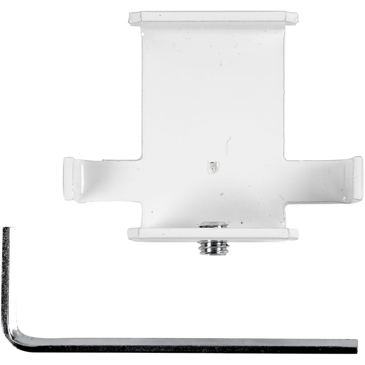 Profilé de collection, en forme de T, H : 55 mm, D : 20 cm, L : 45 mm, blanc, 1 pièce