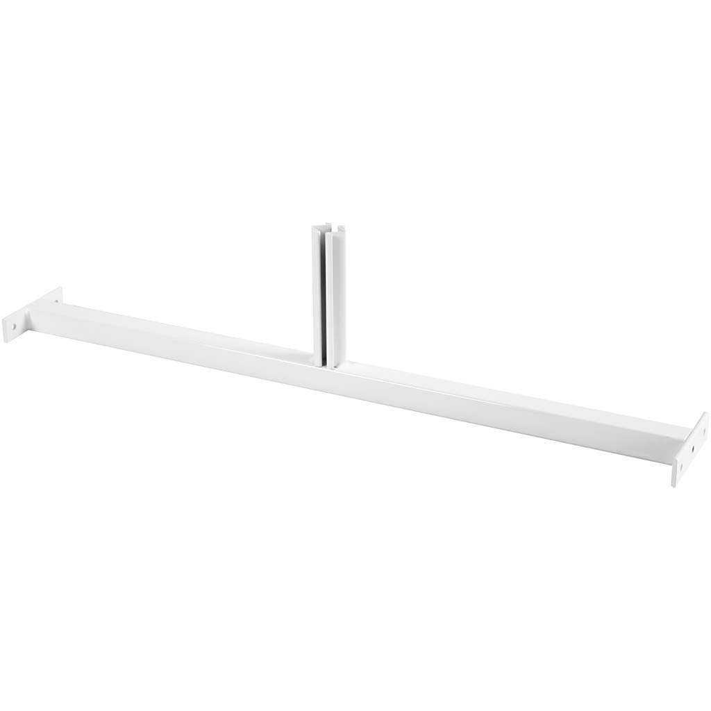 Pièce centrale, h: 180 mm, d: 110 cm, l: 775 mm, blanc, 1 pièce