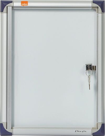 Vitrine Nobo vitrine d'intérieur pour 2 documents A4 (taille 51 x 37 x 22 cm) - avec montage mural