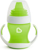 Gobelet de transition Munchkin - gobelet doux - gobelet de transition - gobelet anti-fuite pour bébés - à partir de 4 mois - 118 ml - vert - gobelet à boire