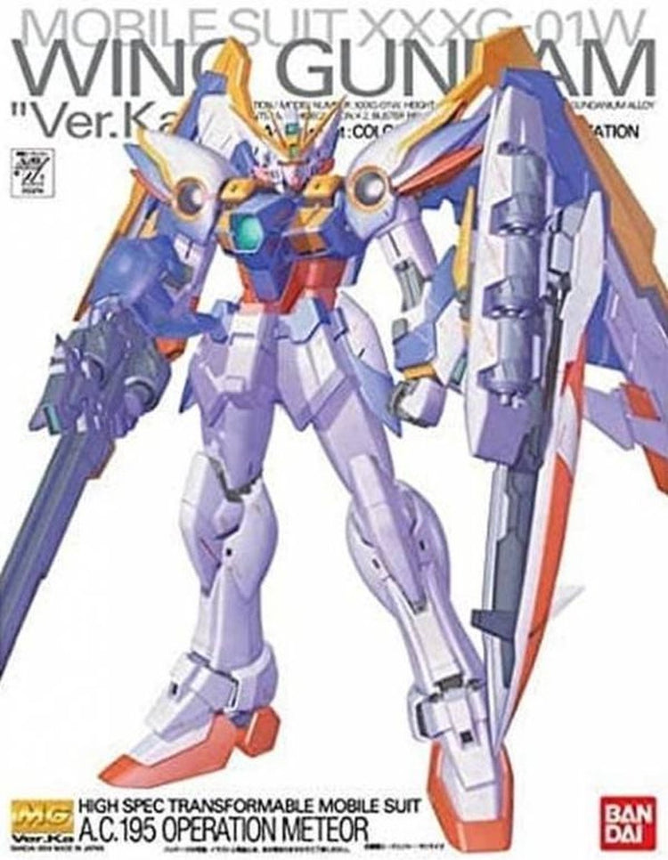 Bandai namco gundam mg 1 100 aile gundam ver.ka a.c.195 opération météore mk 18cm