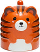 Adoramals Tiger Upside Down Ceramic Tug