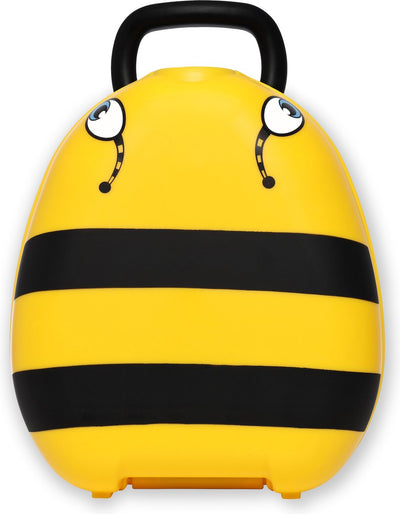 My Carry Potty Jippie's My Carry Potty - Bee - Pot de voyage pratique pour l'apprentissage de la propreté - adapté aux enfants, étanche et verrouillable - idéal pour les déplacements