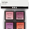 Creativ Company Stamp Ink Pink Tones, 4st.