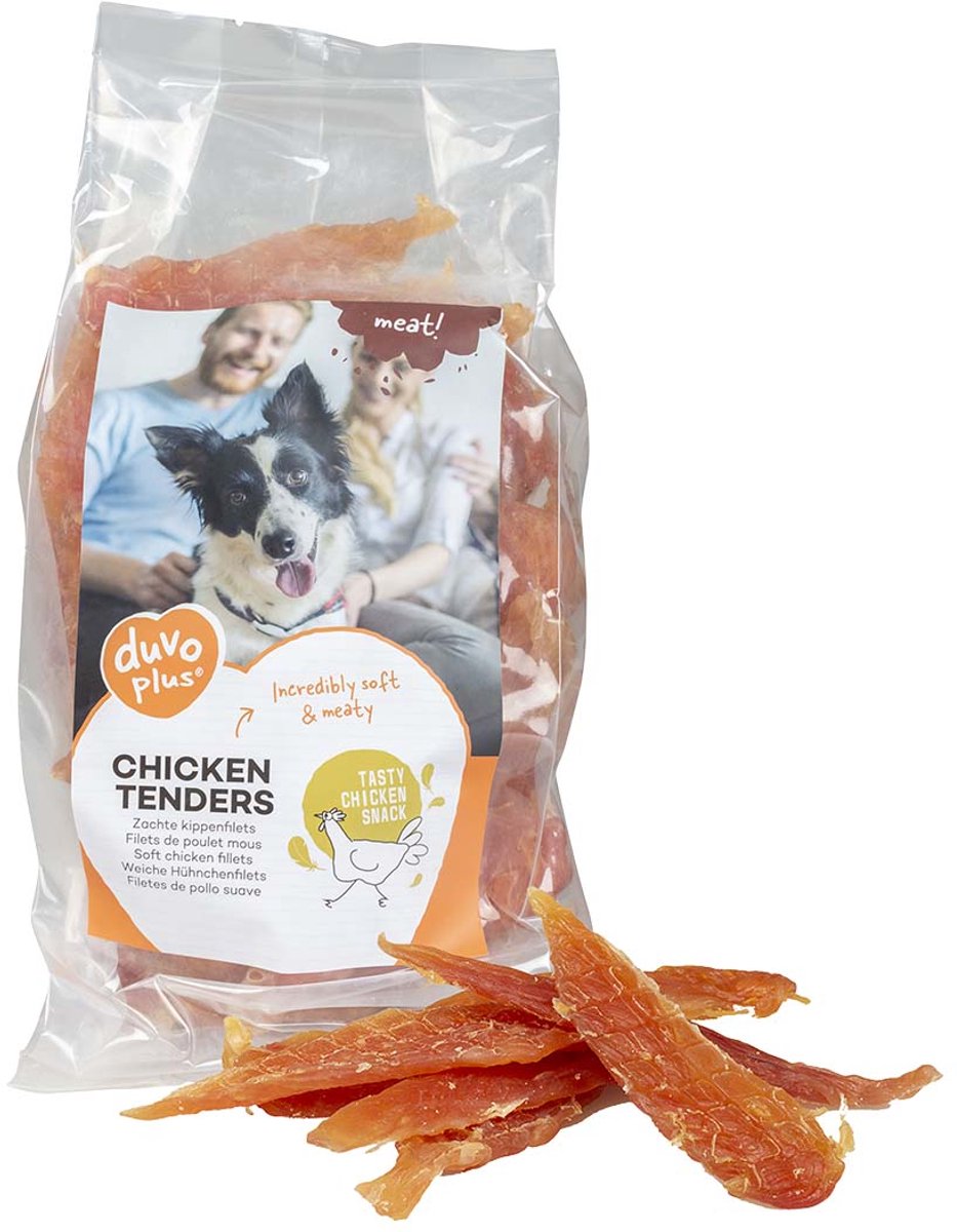 Duvo plus de la viande ! snack filets de poulet pour chiens 1kg