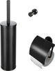 Geesa nemox ensemble d'accessoires de toilette - noir
