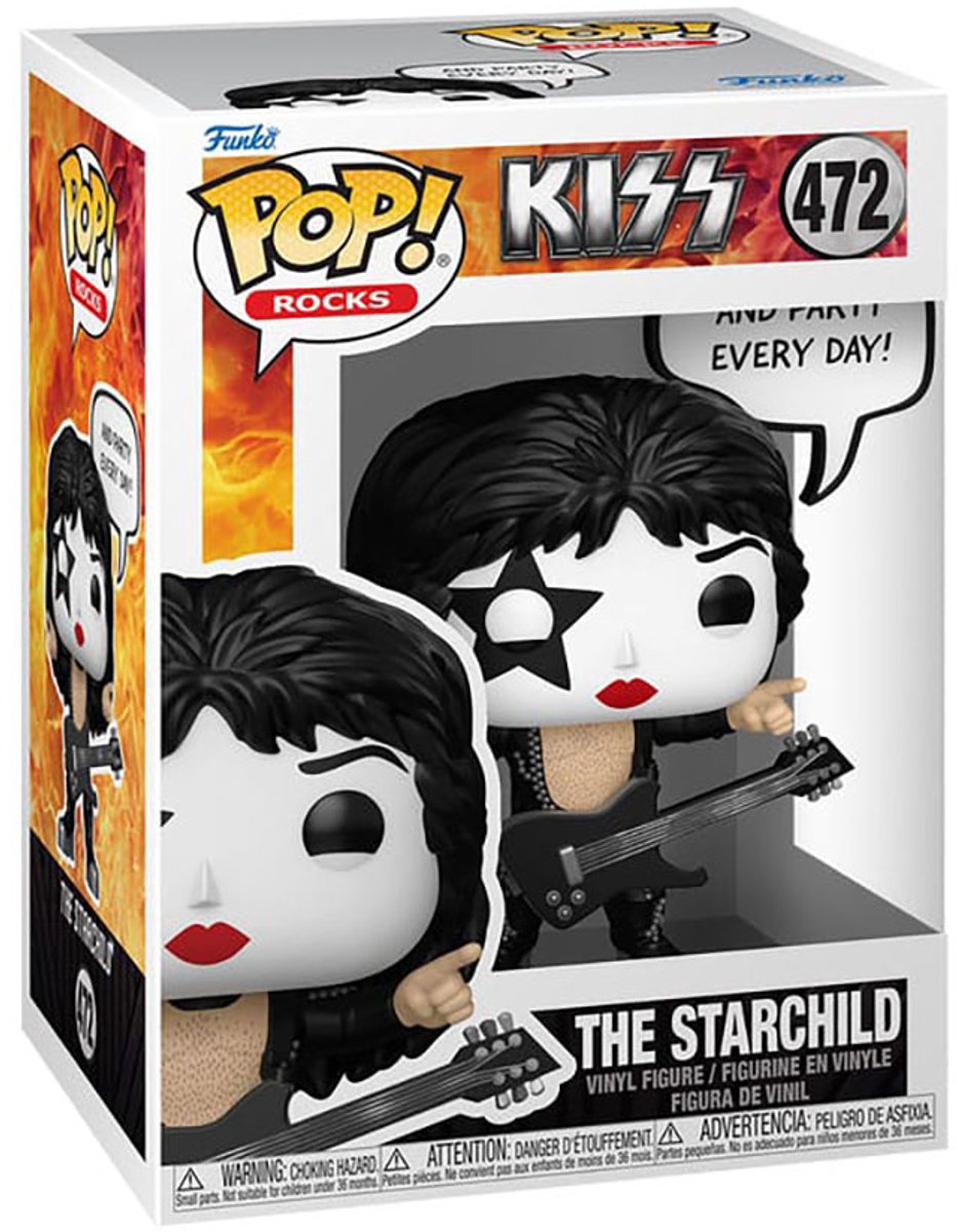 Funko Kiss the Starchild figurine en vinyle 472 unisexe pop ! - neutre - standard
