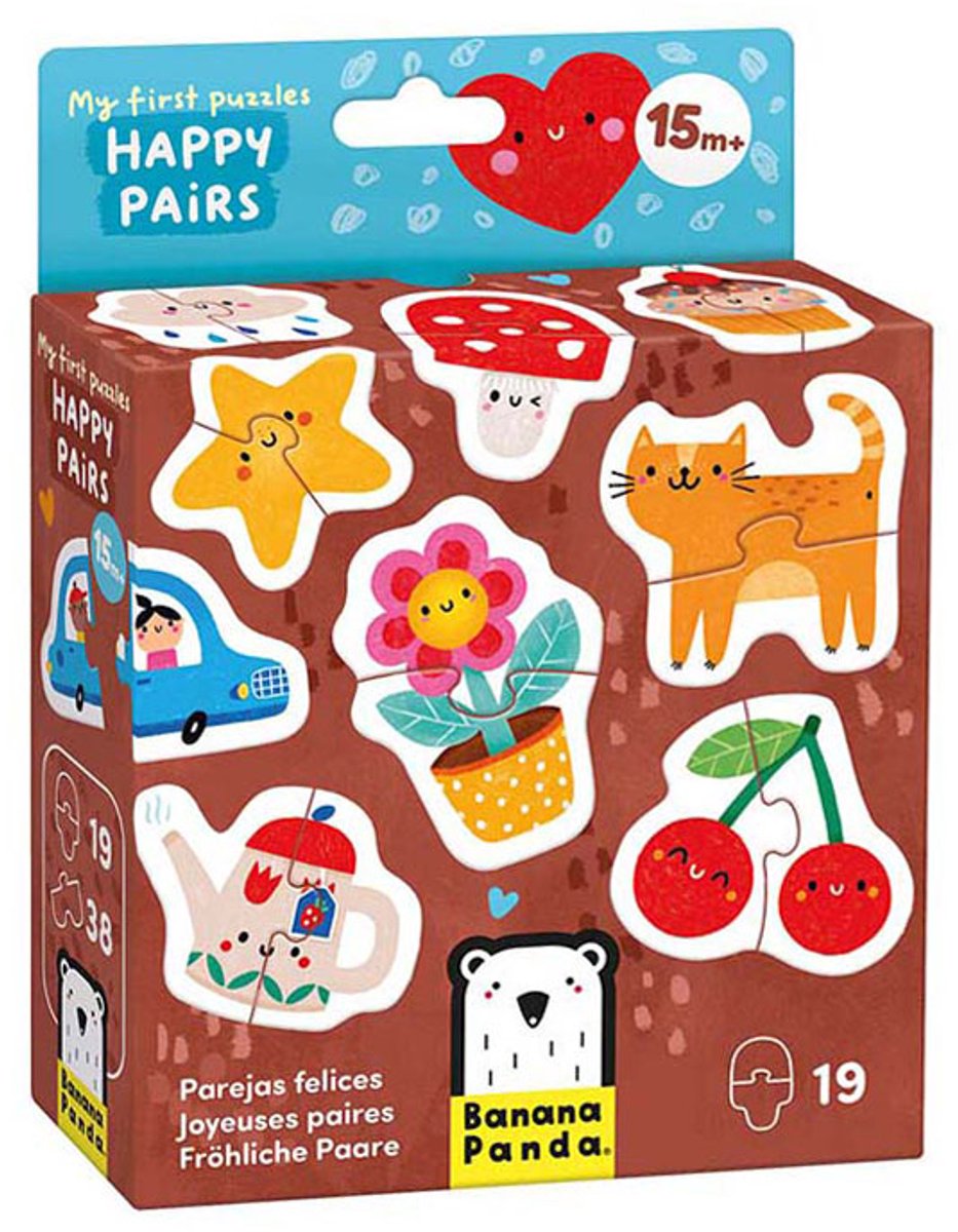 Banana Panda - Mes premiers puzzles Happy Doubles, 19e.