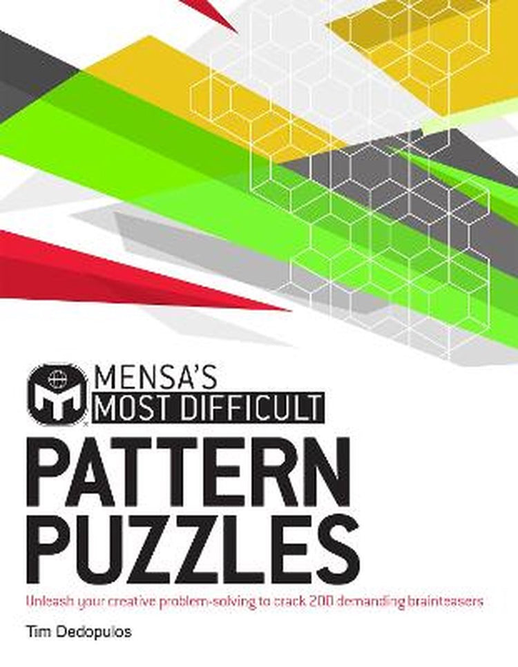 Les puzzles de motifs les plus difficiles de Mensa