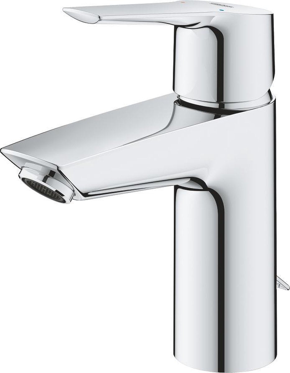 Robinet d'évier Grohe Start - économie d'eau - avec vidage avec chaîne - chrome