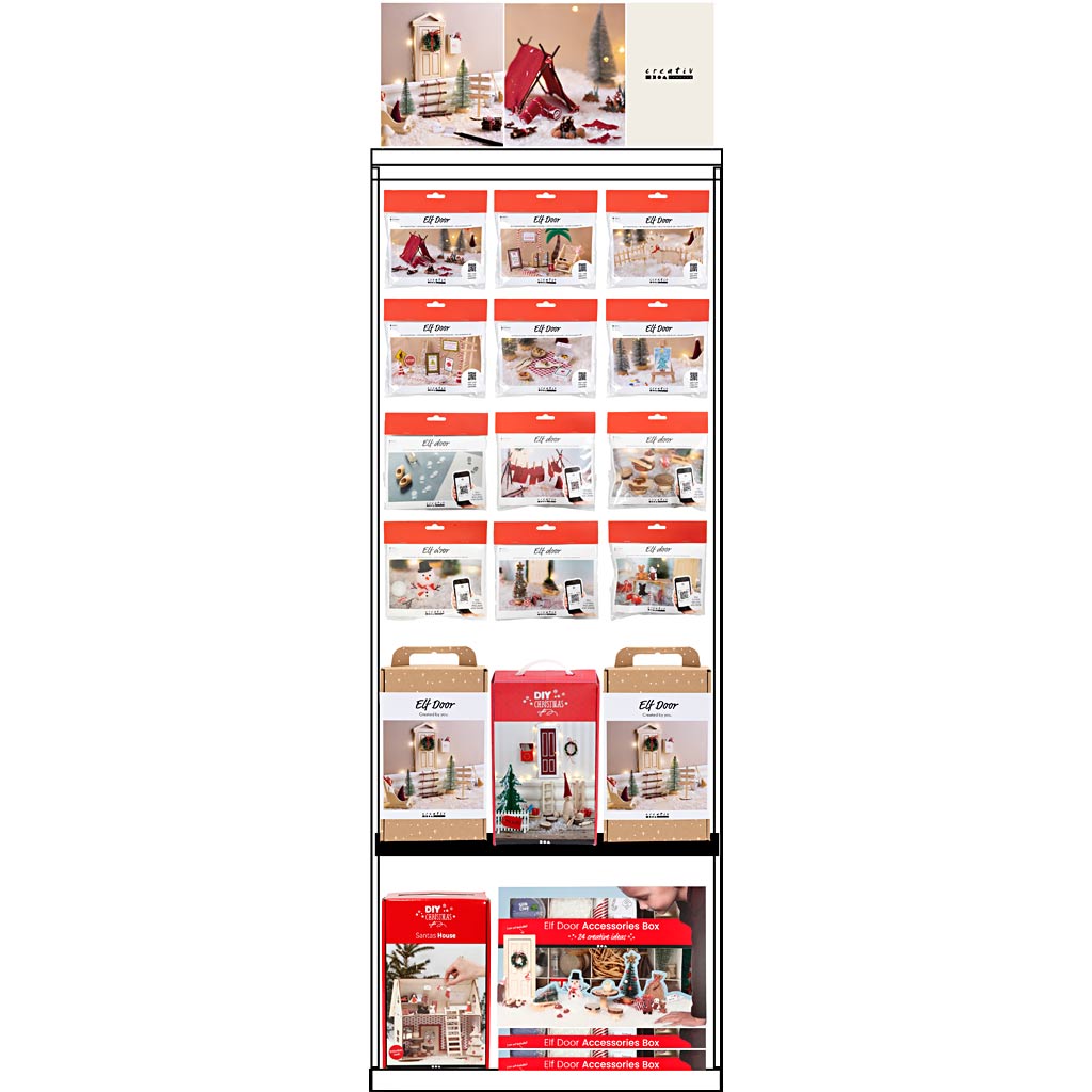 Https : www.cchobby.nl affichage au sol-unassembled-gnome-door-102-unit-1-piece