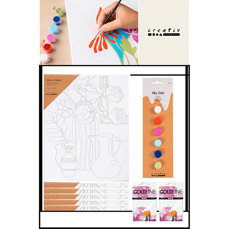 Creativ company petit présentoir de comptoir, catégorie, peinture, adulte, 76 unités. 1 pièce
