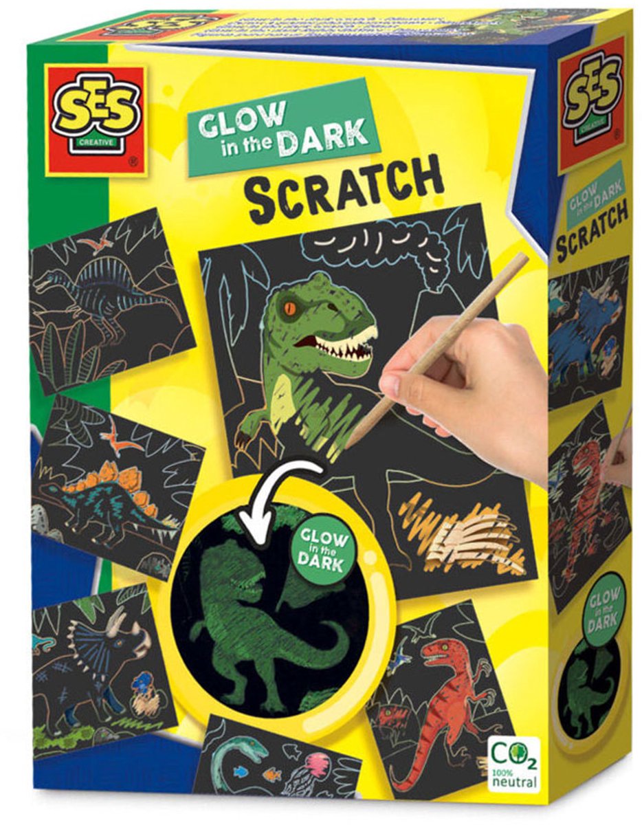 Ses Glow dans la scoule sombre - Dinoos