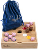 Jeu de cochon en bambou avec cochons en silicone