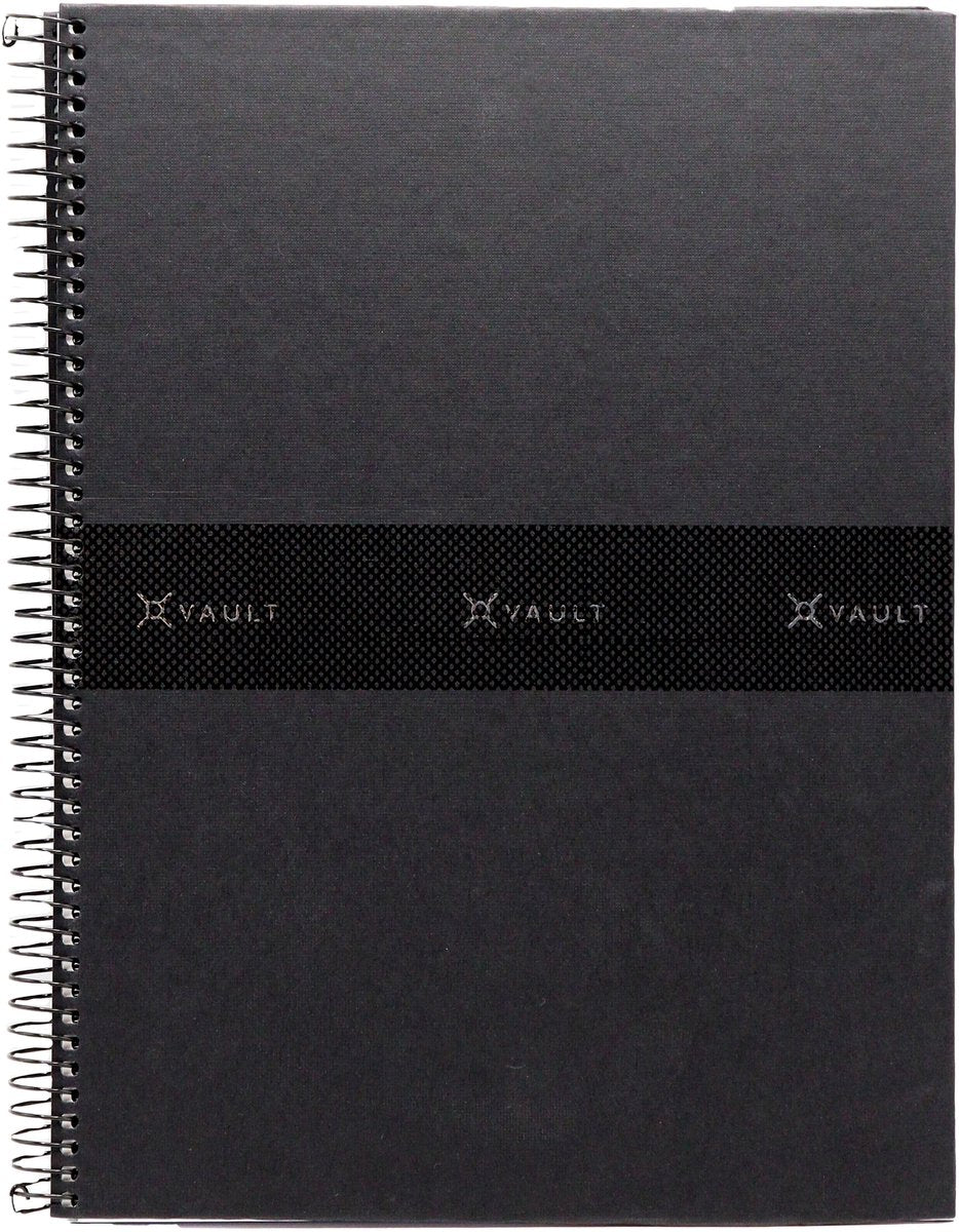 Bloc spirale Kangaro ancor - coffre-fort - format A5 - couverture rigide - avec ligne - 2 pièces - an-099621-a