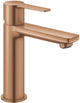 Grohe Lineare nouveau mitigeur de lavabo taille S – push-open – ecojoy – fastfixation plus – brossé chaud coucher de soleil