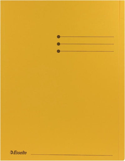 Dossier Esselte jaune
