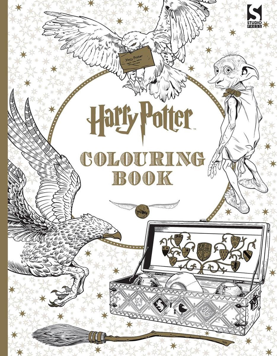 Harry Potter - livre de coloriage - livre de coloriage