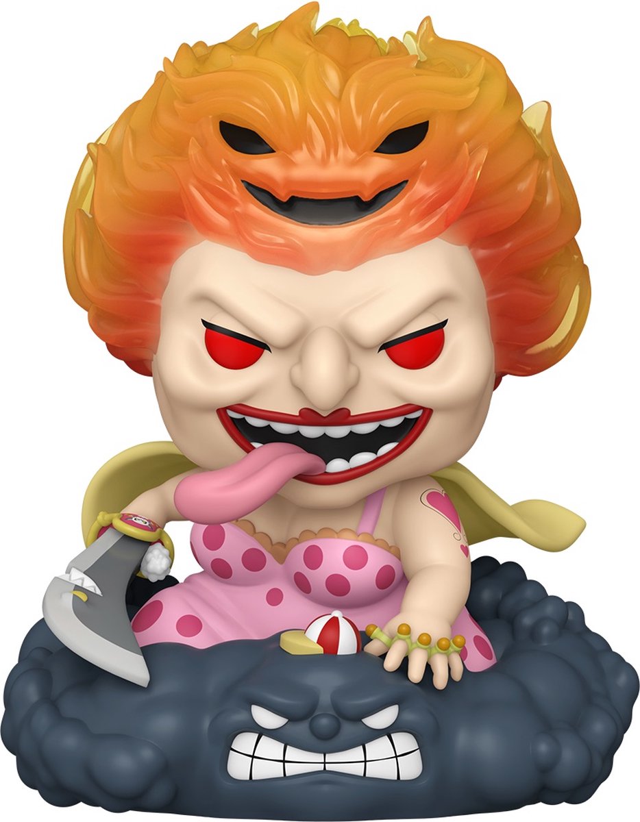 Funko une pièce-pop! figurine de collection Deluxe Big Mom affamée 17 cm - multicolore
