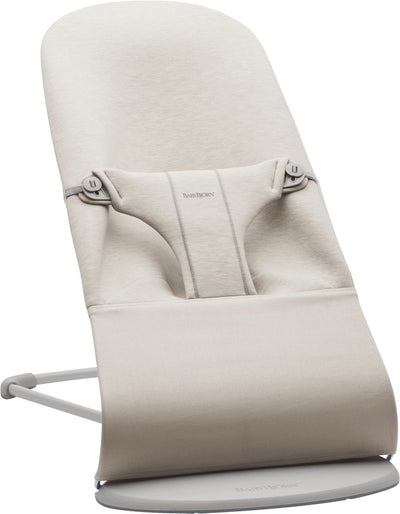 Babybjörn transat bliss - jersey 3D - beige clair - ergonomique - réglable - pliable